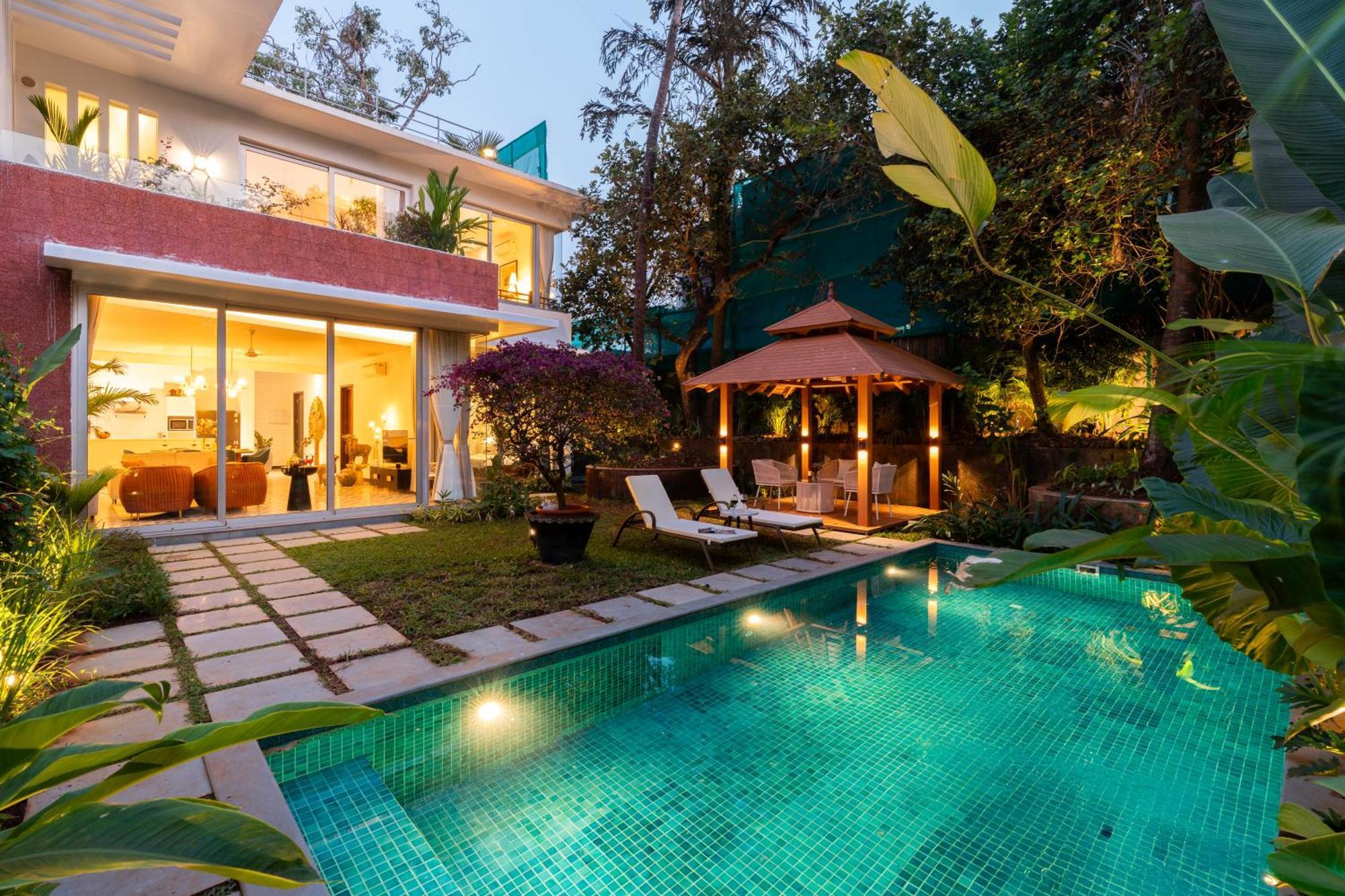La Dora Estate Villa Vagator Bagian luar foto