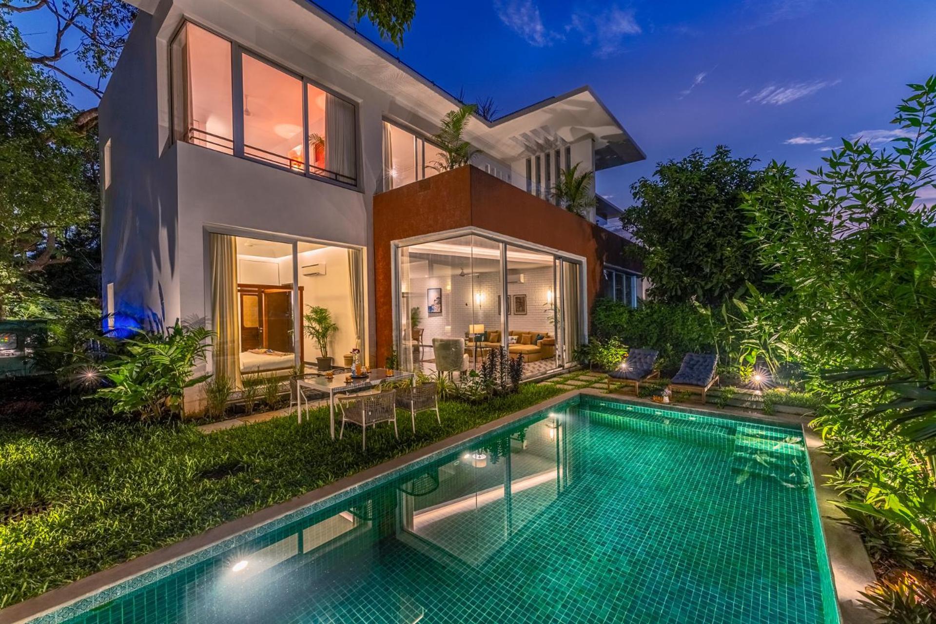 La Dora Estate Villa Vagator Bagian luar foto