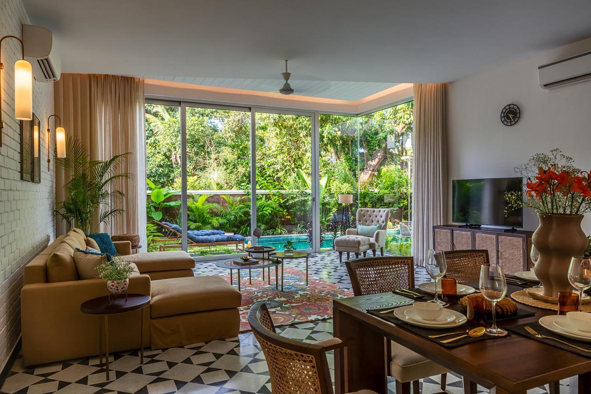 La Dora Estate Villa Vagator Bagian luar foto