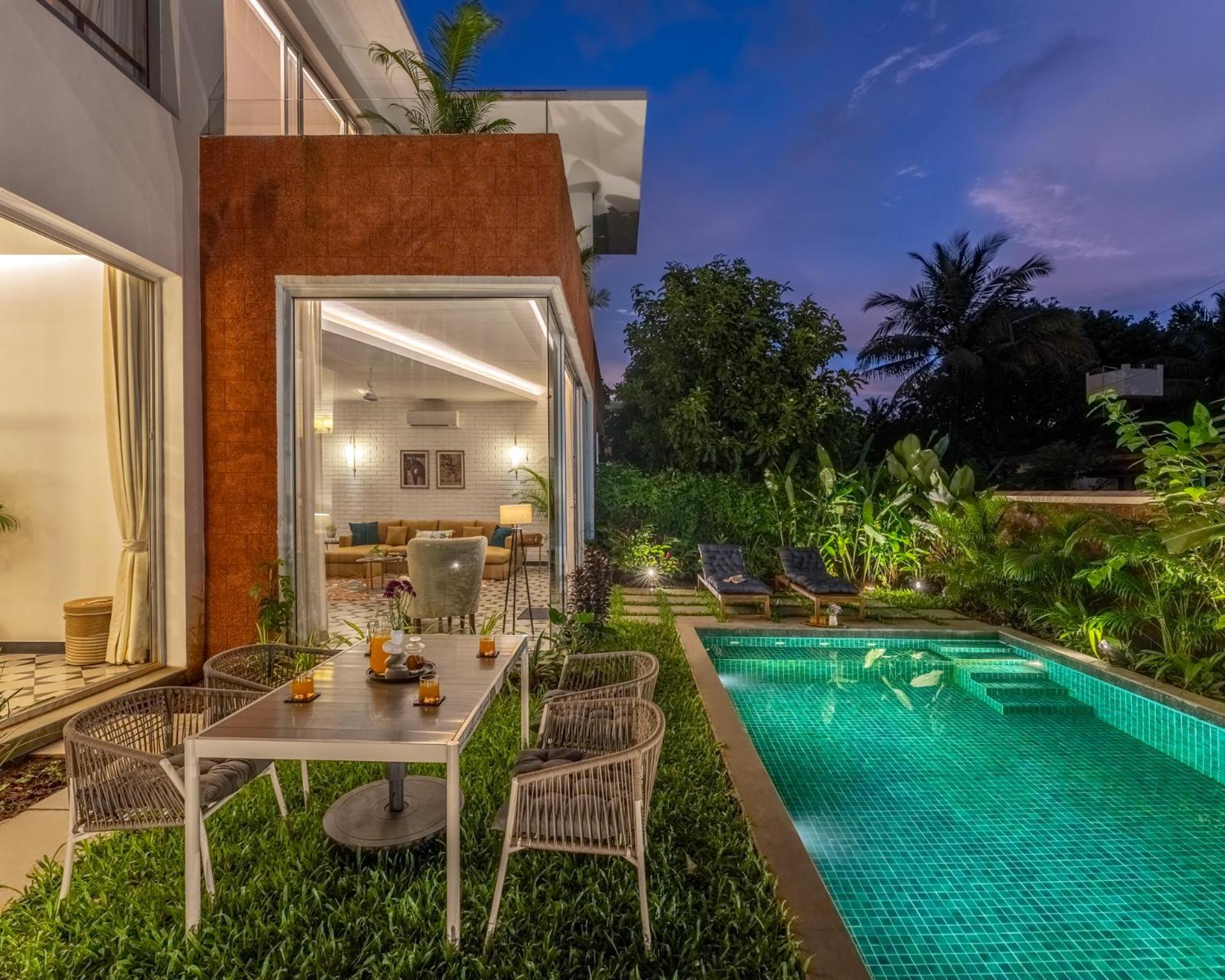 La Dora Estate Villa Vagator Bagian luar foto