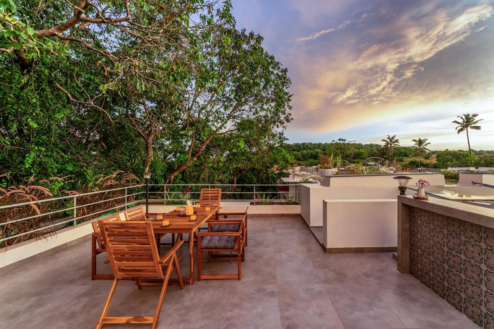 La Dora Estate Villa Vagator Bagian luar foto